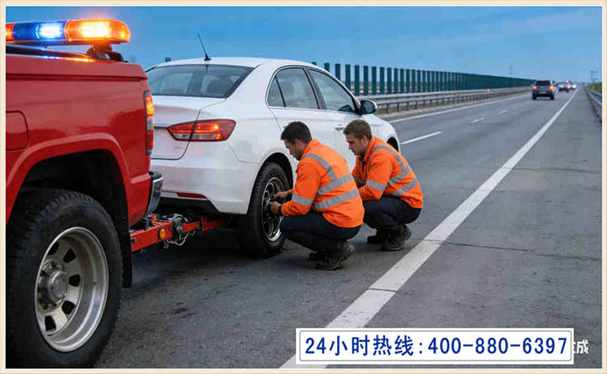 龙马潭道路救援